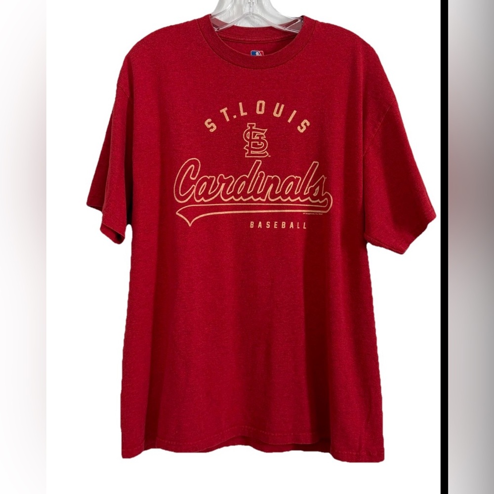 St Louis Cardinals Genuine Merchandise MLB T-Shirt Men's XL Red Crew Neck Tee